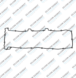 Diesel 15569 ccm 6Cyl. Rocker Cover Gasket