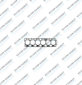 MX-11 210-220 Diesel 10837 ccm 6Cyl.	Cylinder Head Gasket
